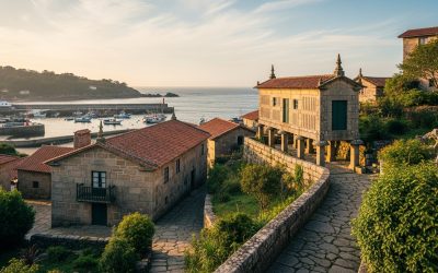 Patrimonio cultural de la costa gallega: pazos, hórreos y pueblos marineros